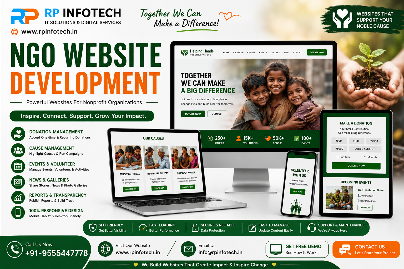 NGO Website Development